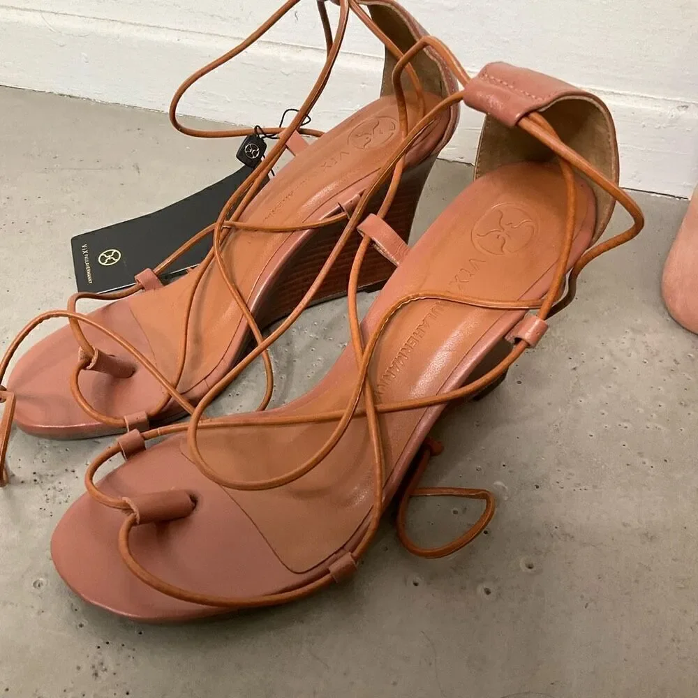 Vix by Paulina Hermanny Strappy Heeled Sandals